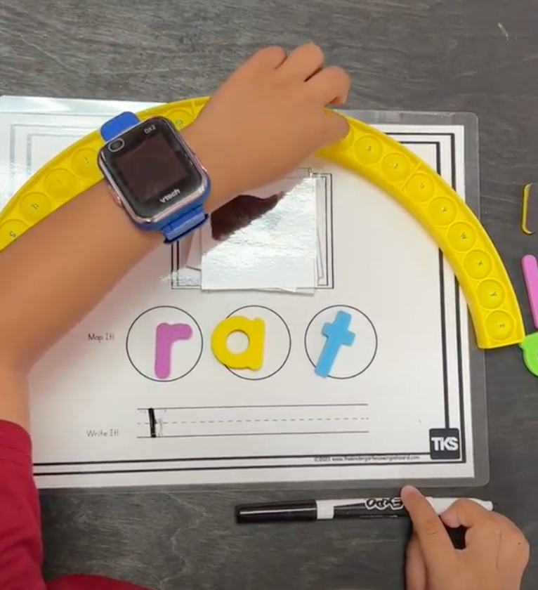 CVC Word Work Centers