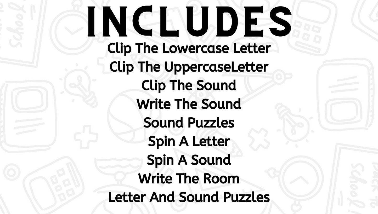 See It! Say It! Spell It! Word Work Bundle
