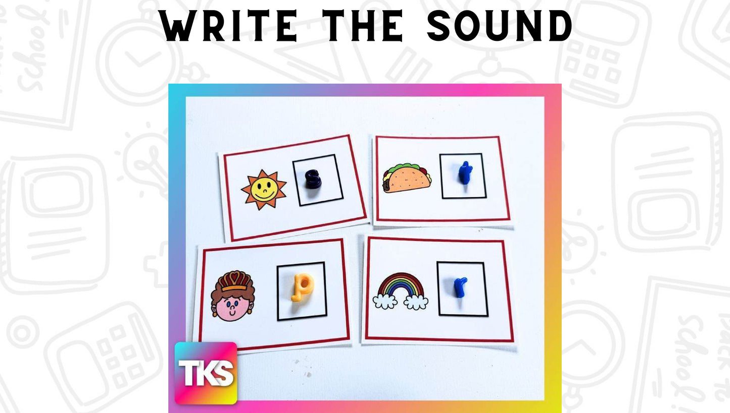 See It! Say It! Spell It! Word Work Bundle