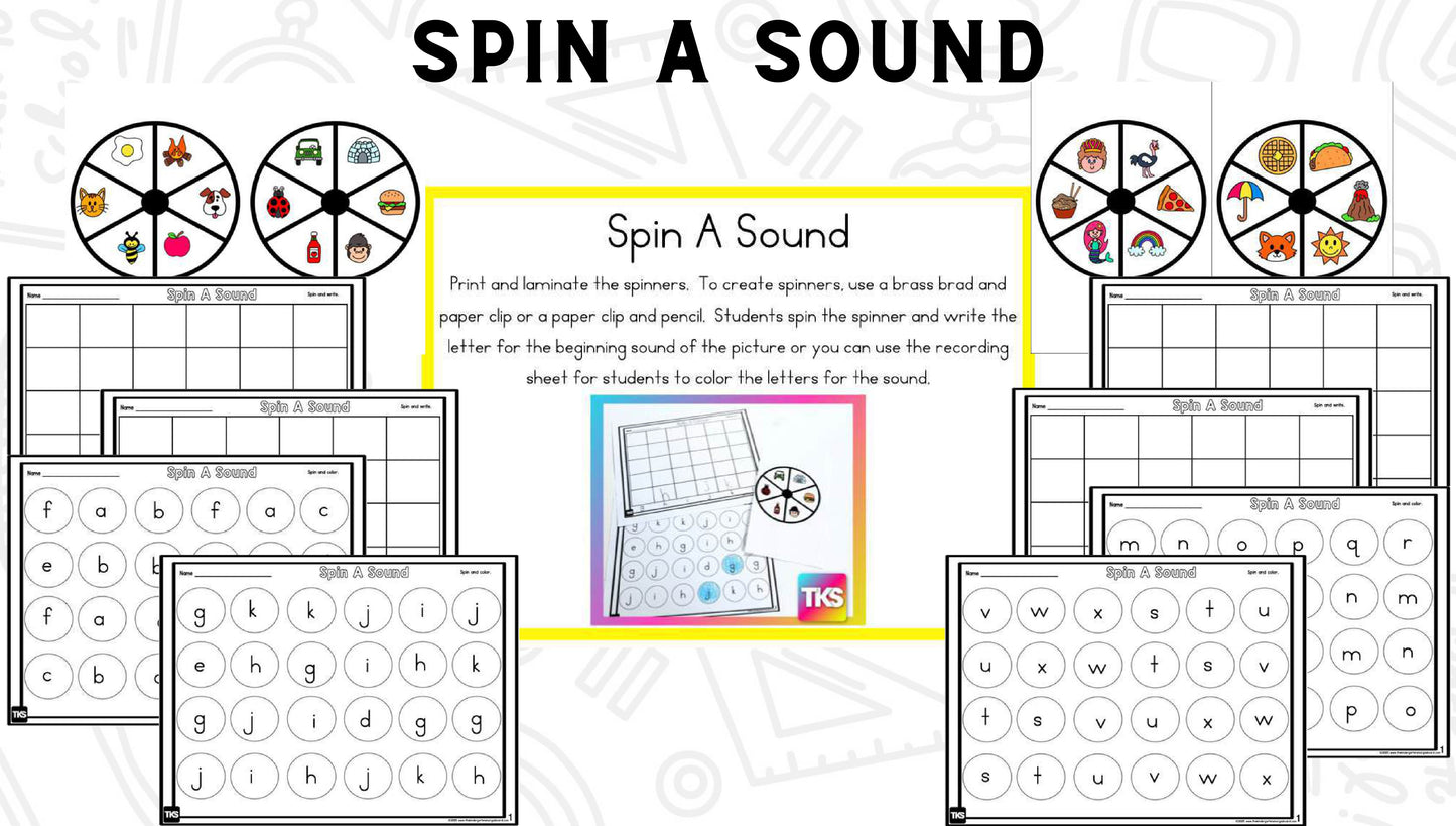 See It! Say It! Spell It! Word Work Bundle