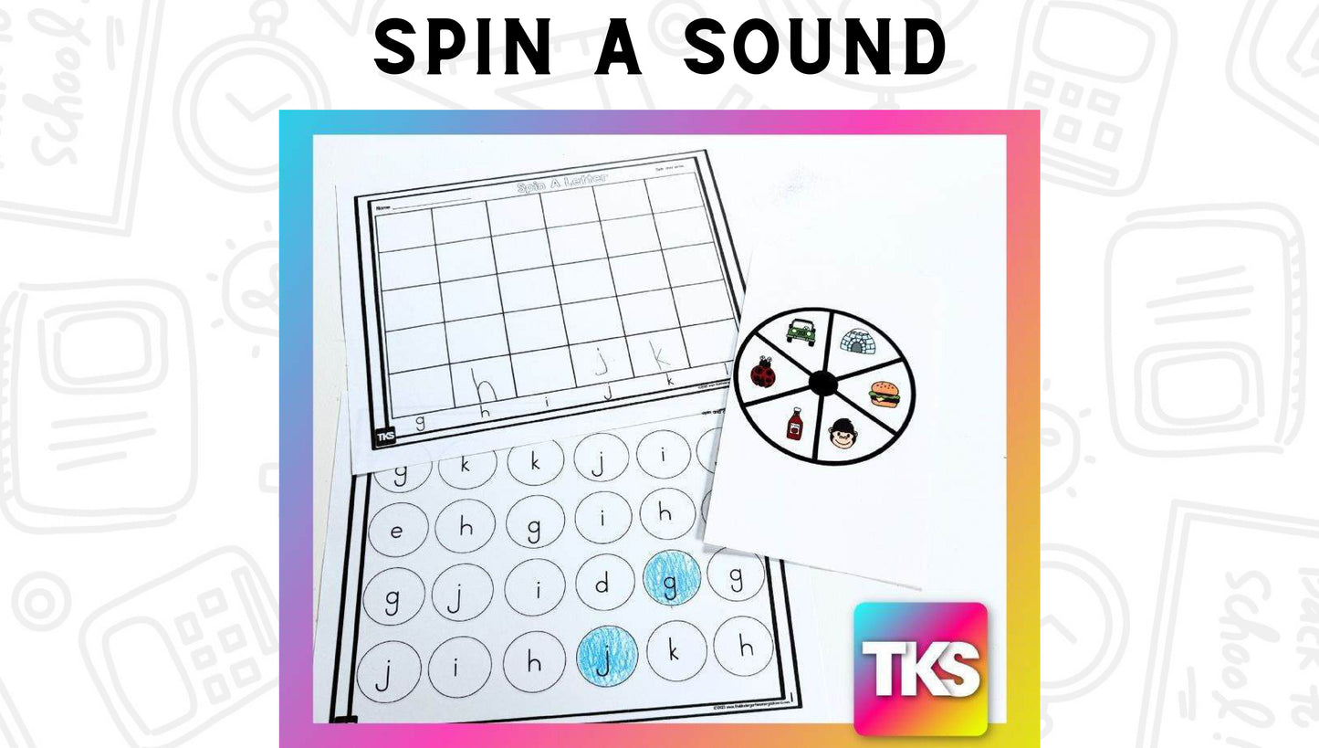 See It! Say It! Spell It! Word Work Bundle