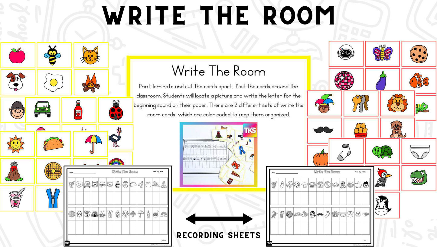 See It! Say It! Spell It! Word Work Bundle