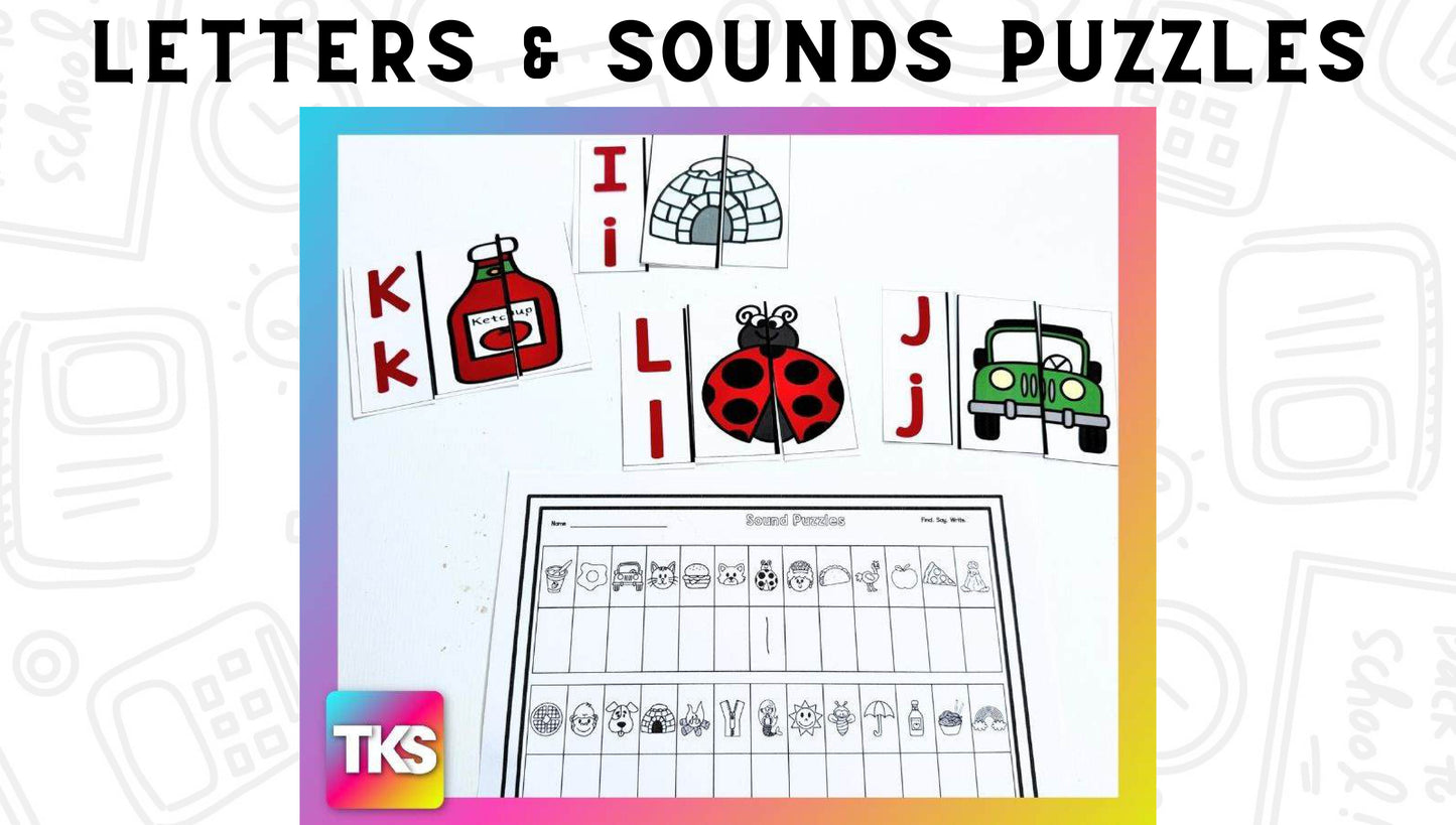 See It! Say It! Spell It! Word Work Bundle