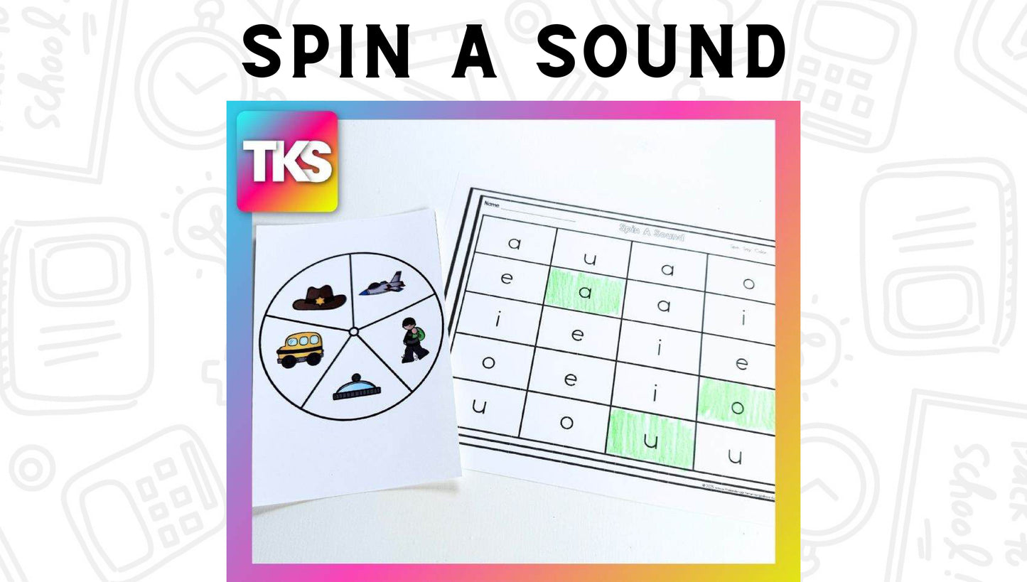 See It! Say It! Spell It! Word Work Bundle