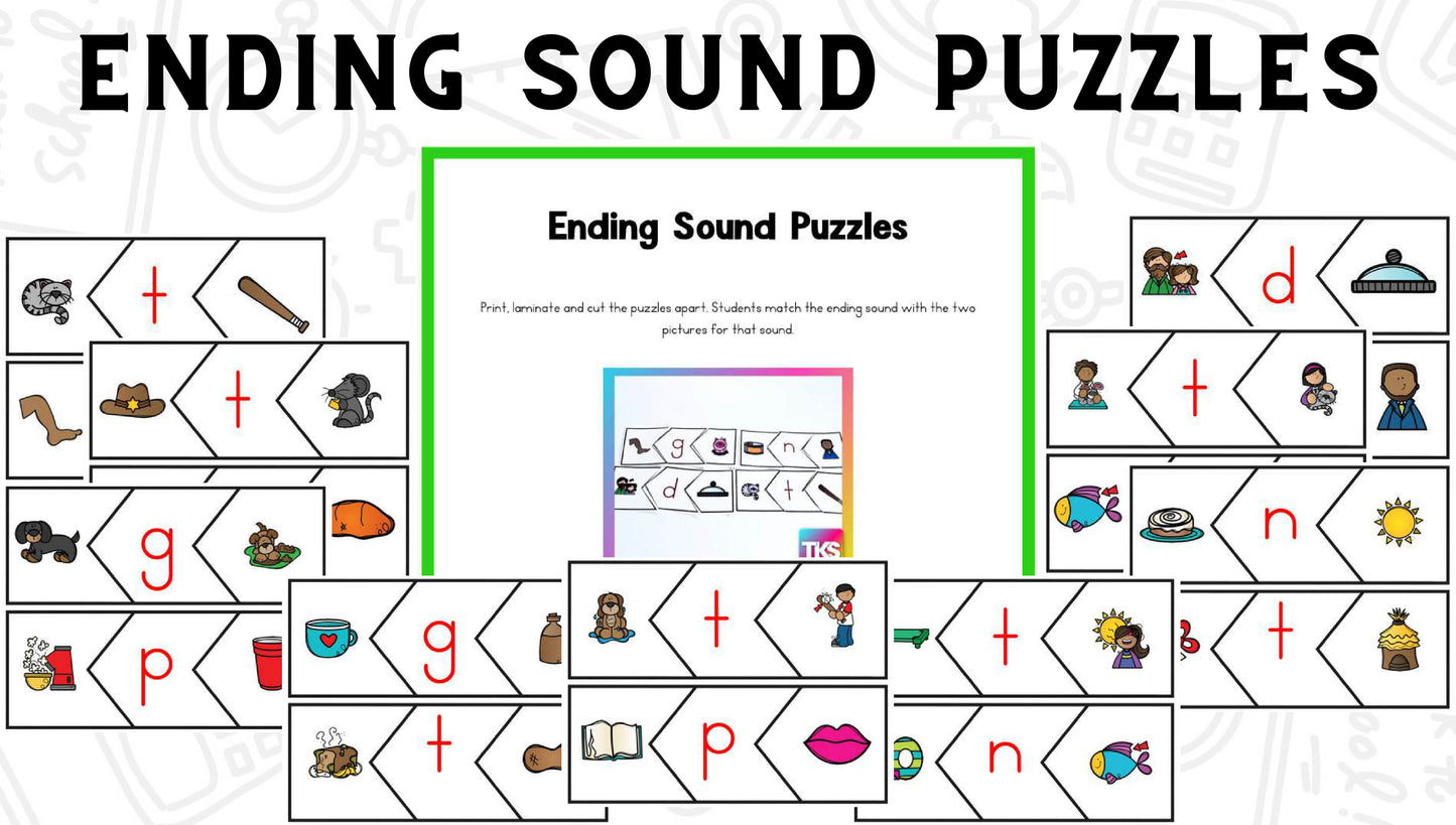 See It! Say It! Spell It! Word Work Bundle