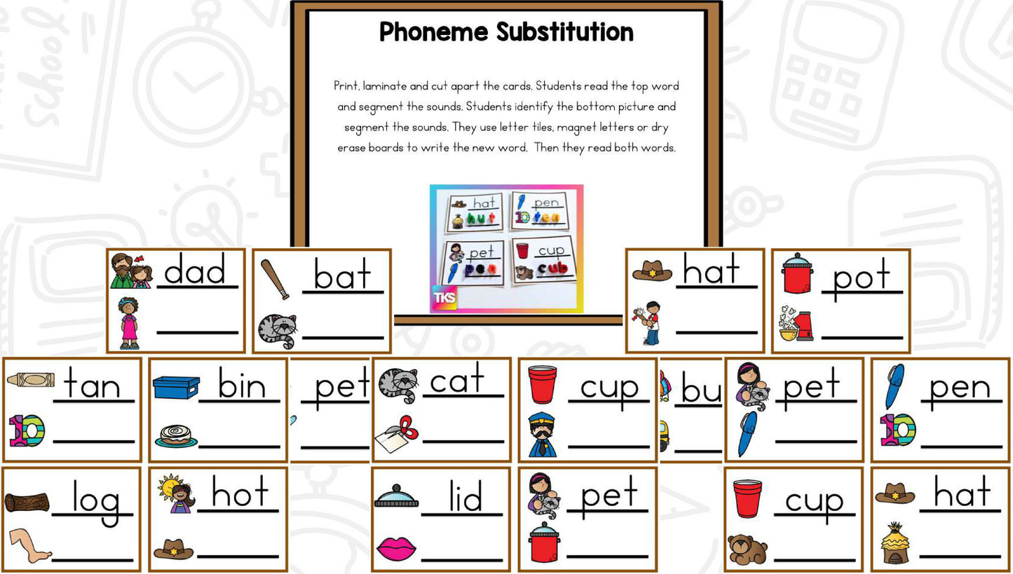 See It! Say It! Spell It! Word Work Bundle