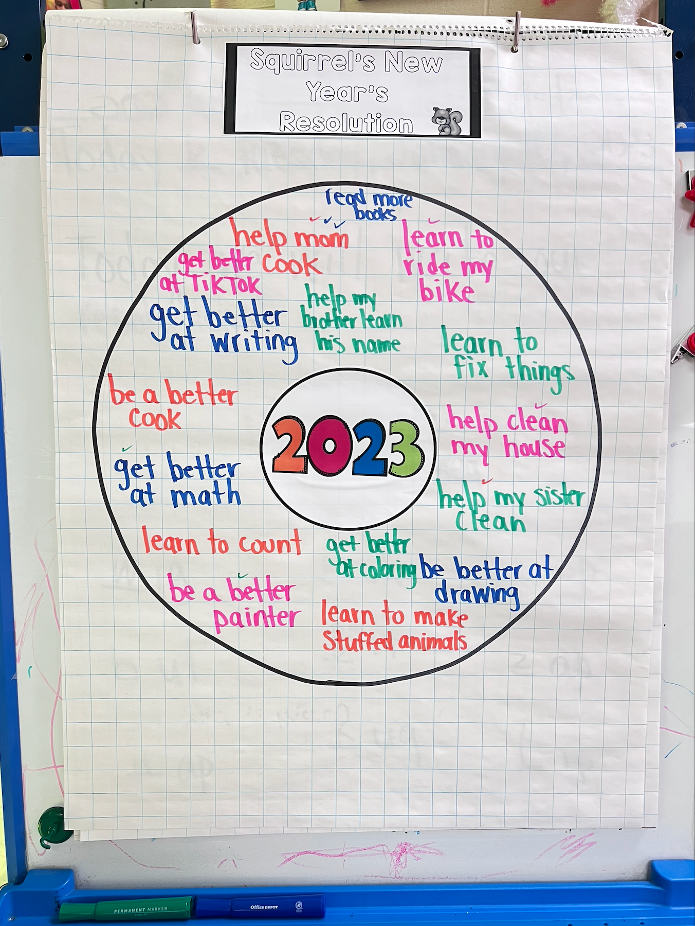 Read It Up! Squirrel's New Year's Resolution