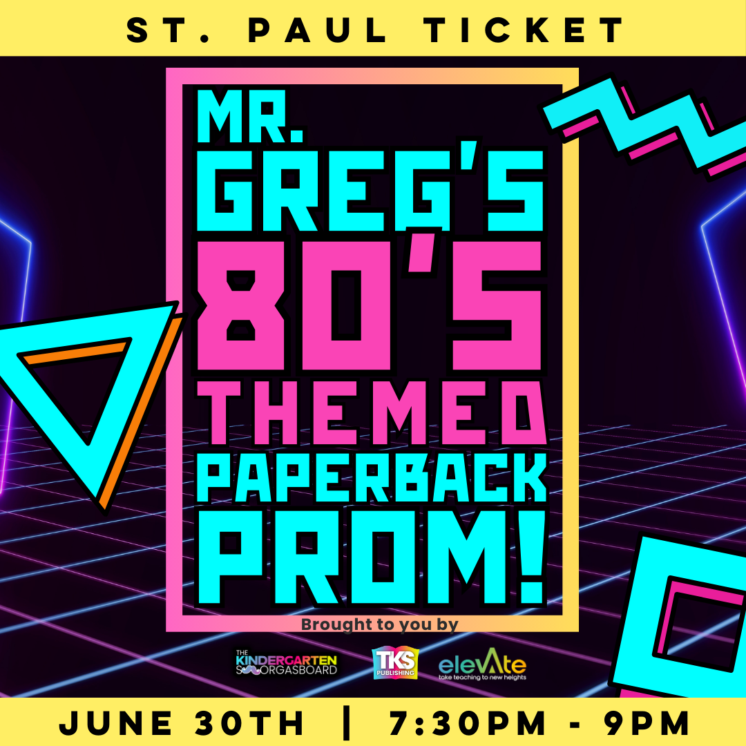 Mr. Greg's 80s Themed Party - ST. PAUL TICKET