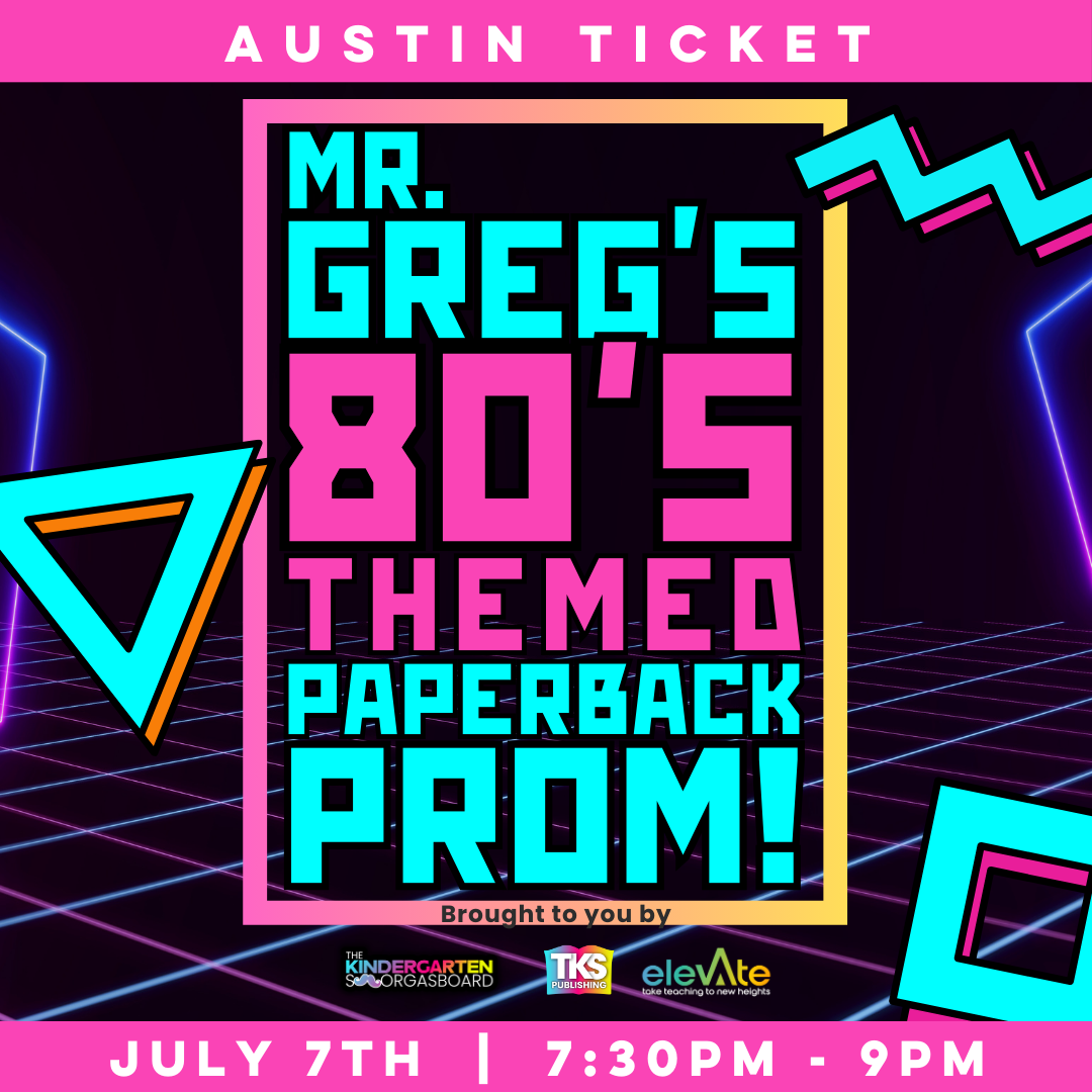 Mr. Greg's 80s Themed Party - AUSTIN TICKET