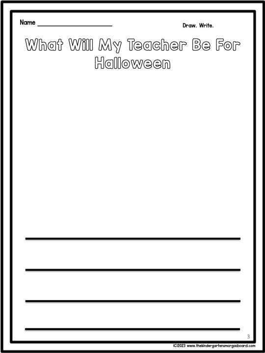 What Will My Teacher Be For Halloween