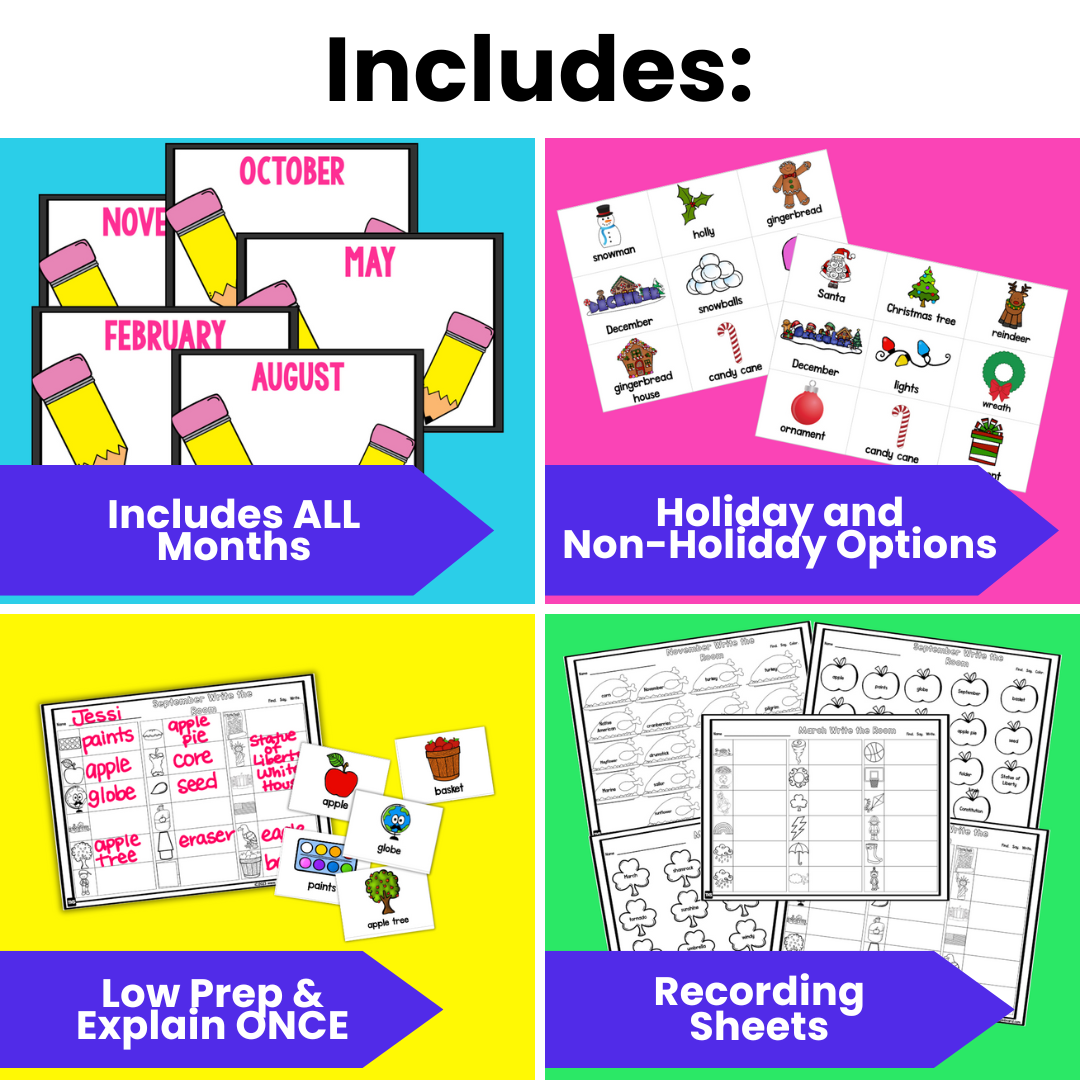 Write the Room for the Whole Year!