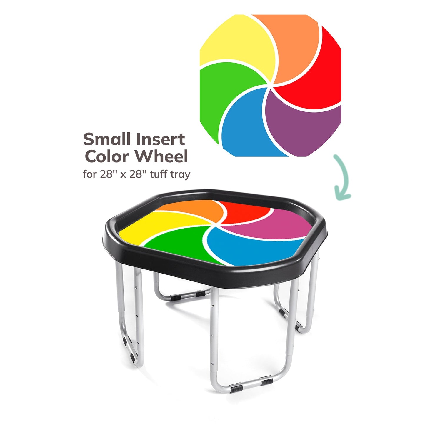 Tuff Tray Color Wheel Insert