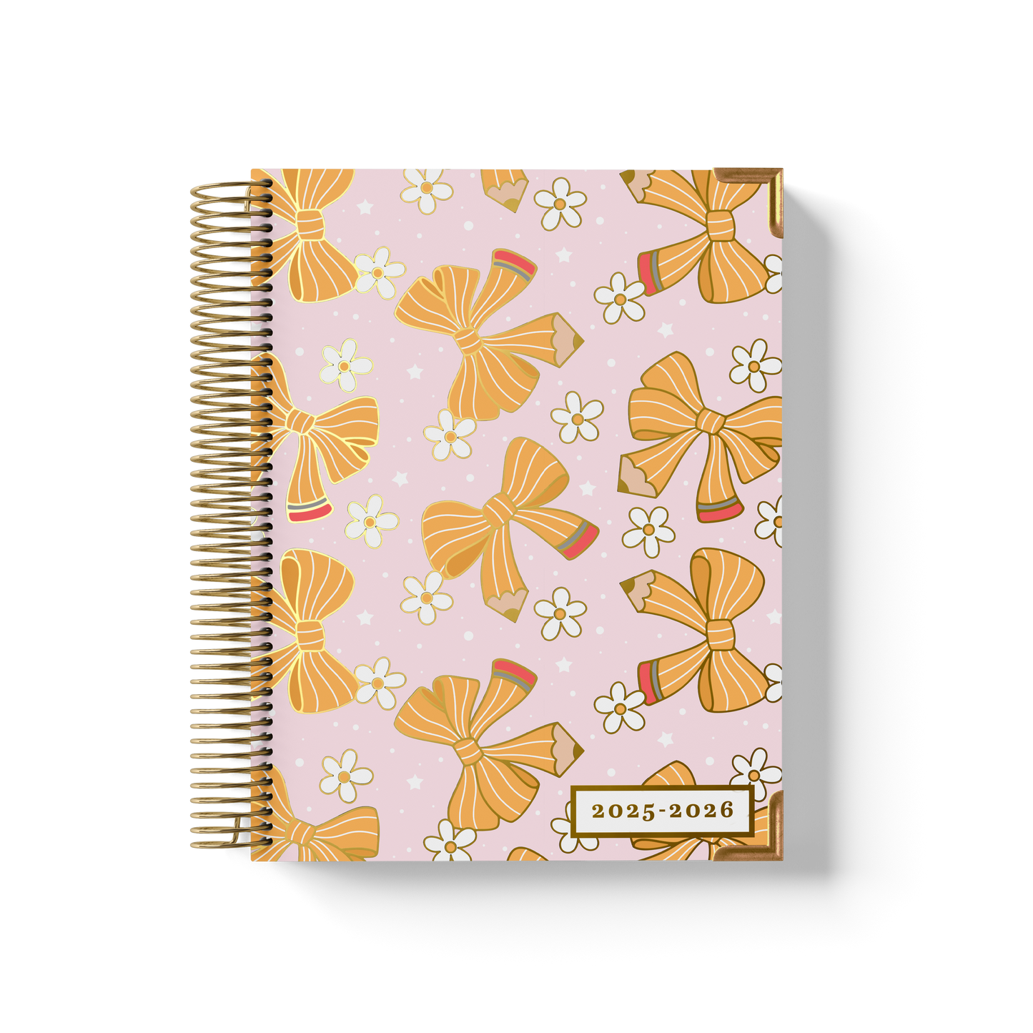 Pencil Bow Teacher Planner by BERTEAU & Co.
