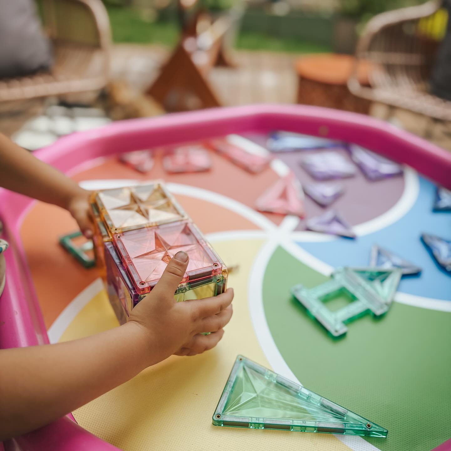 Tuff Tray Color Wheel Insert