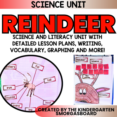 Reindeer: A Research and Writing Project PLUS Centers!