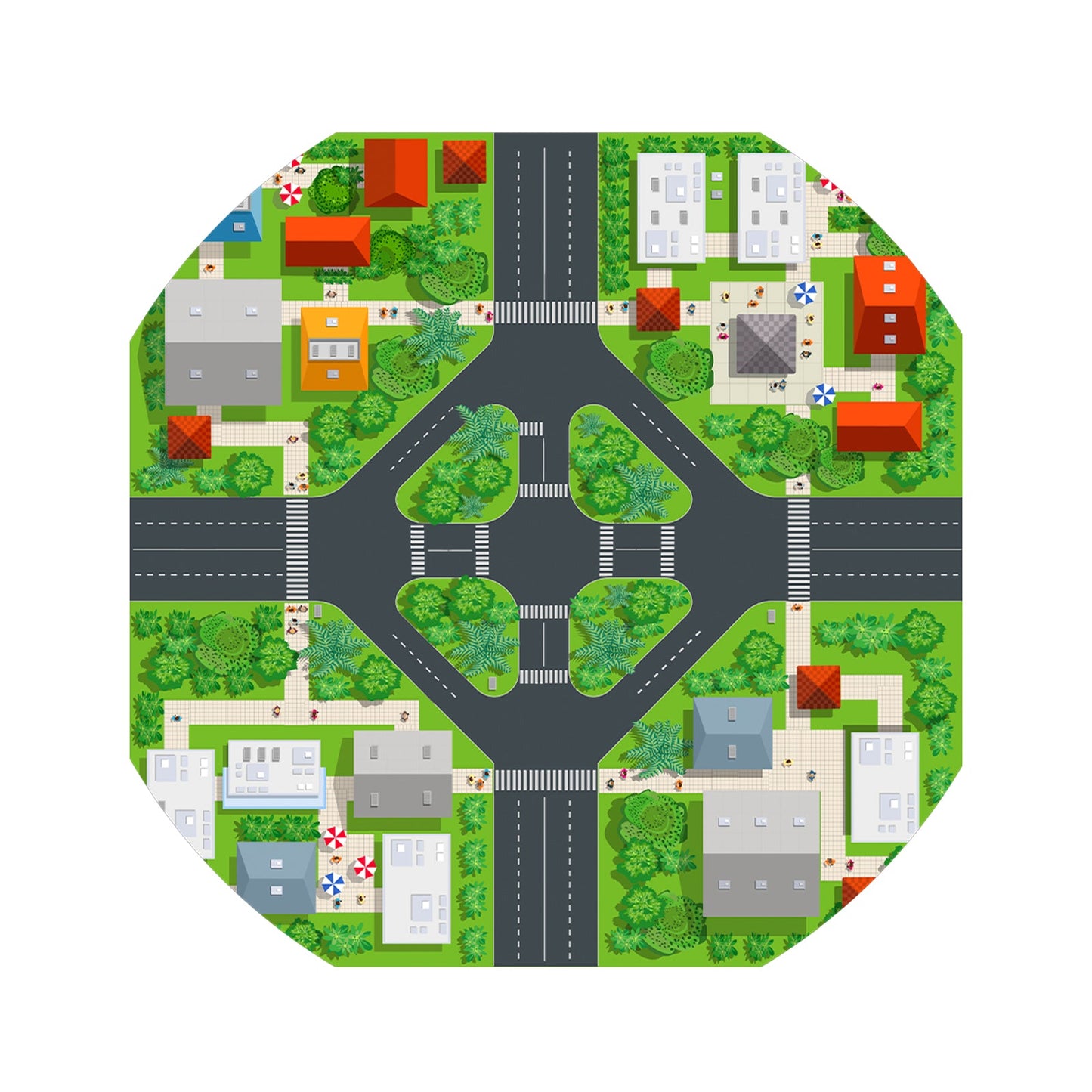 Tuff Tray Roadway Vinyl Insert