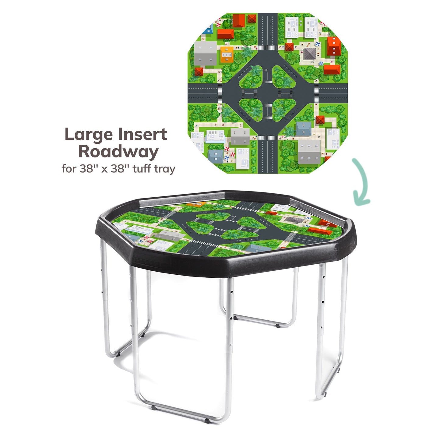 Tuff Tray Roadway Vinyl Insert