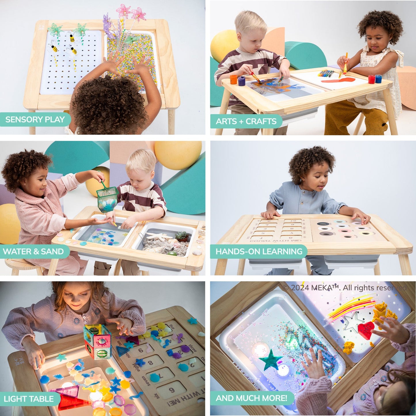 Sensory Table 6 in 1 Kit