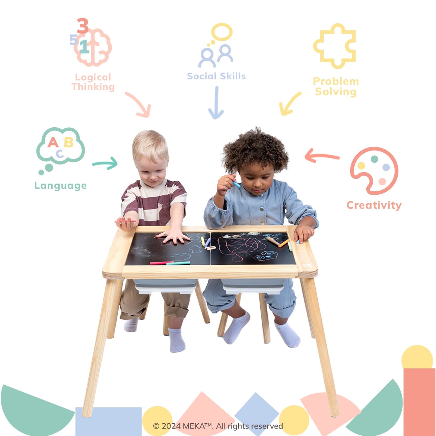 Sensory Table 6 in 1 Kit