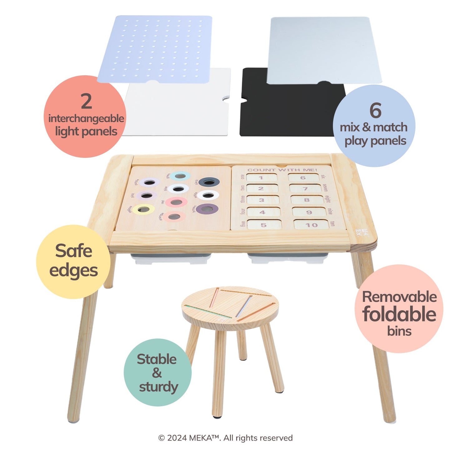 Sensory Table 6 in 1 Kit