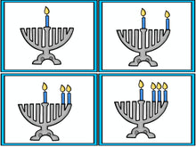 Hanukkah Subitizing Cards