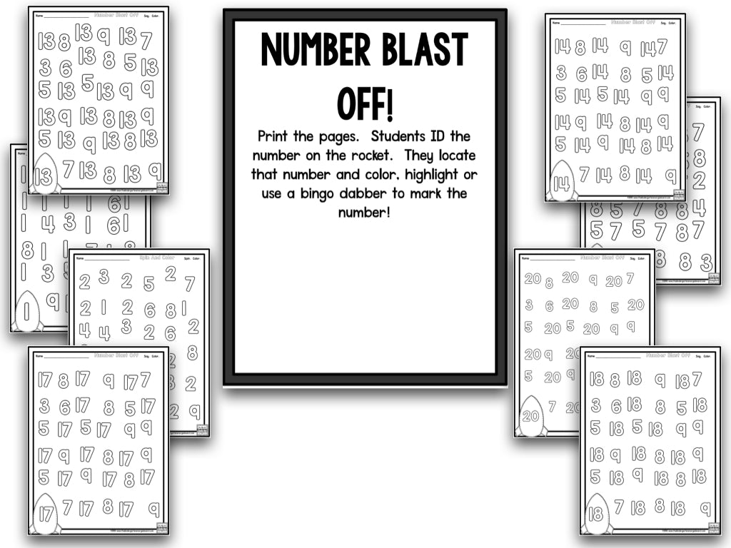 1-20: A Number Odyssey