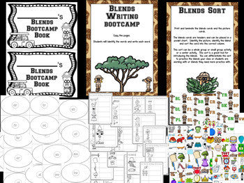 Blends Bootcamp (Safari Theme)