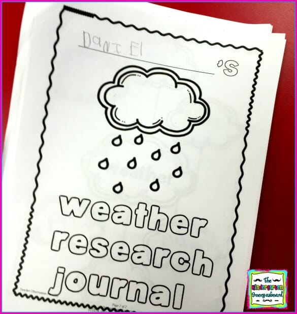 Weather: A Research and Writing Project PLUS Centers! Science and ELA Activities Including Weather Vocabulary