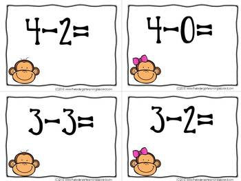 Subtracting Monkeys FREEBIE!