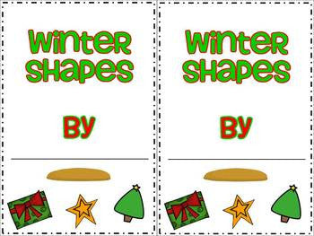 Holiday Shapes Book FREEBIE!