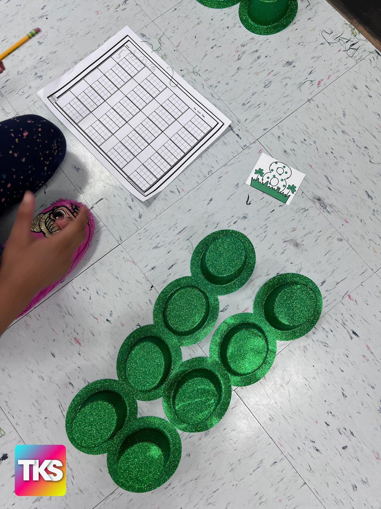 Shamrock Ten Frames Freebie