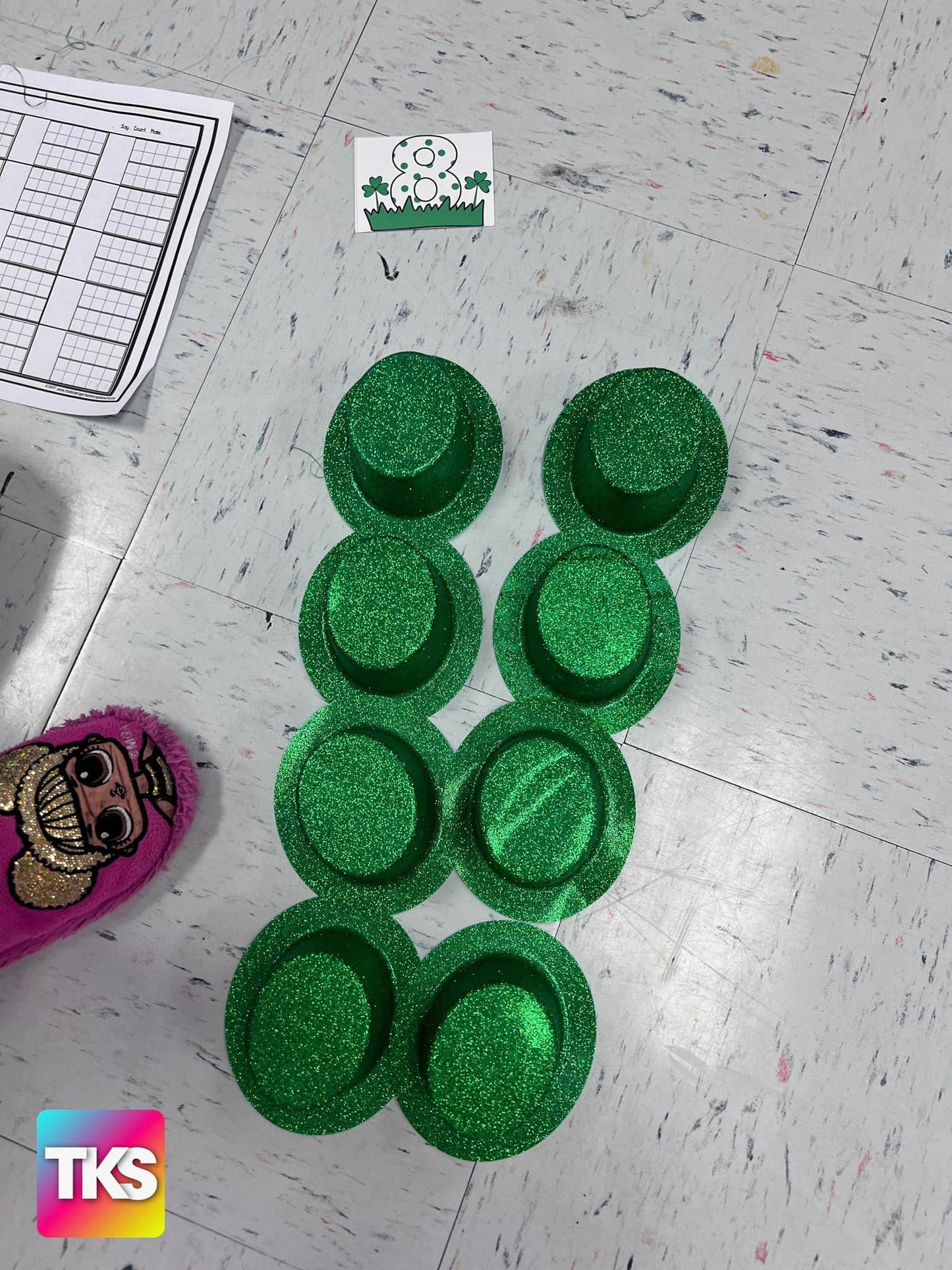 Shamrock Ten Frames Freebie