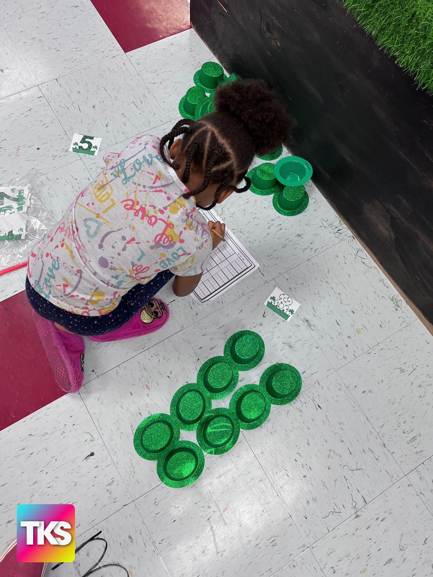 Shamrock Ten Frames Freebie