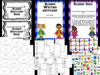 Blends Bootcamp (Superhero Theme)