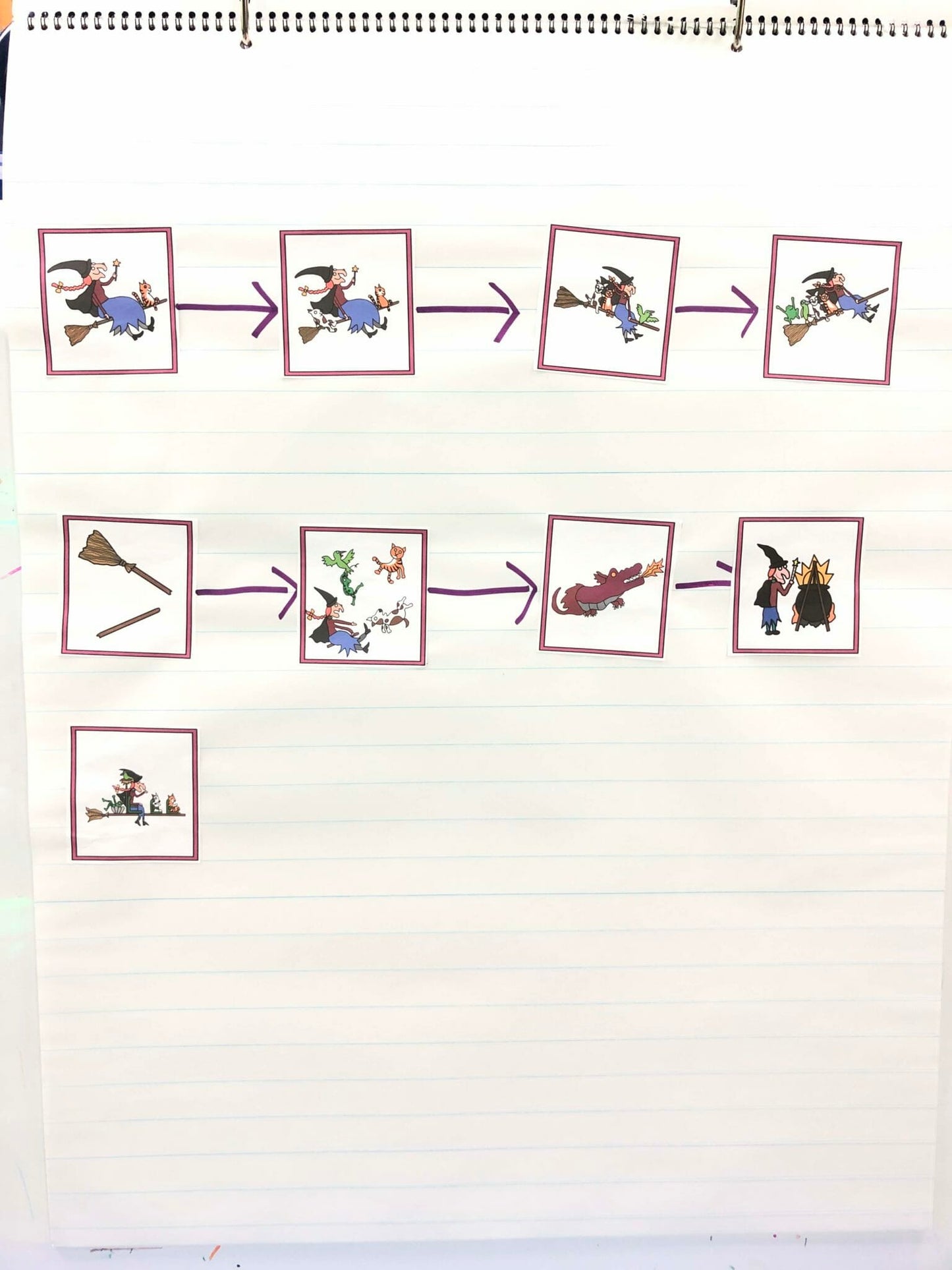 Room On The Broom Unit--Sequencing, Writing, And Activities