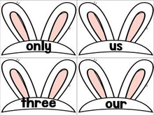 Easter Editable Sight Words Game