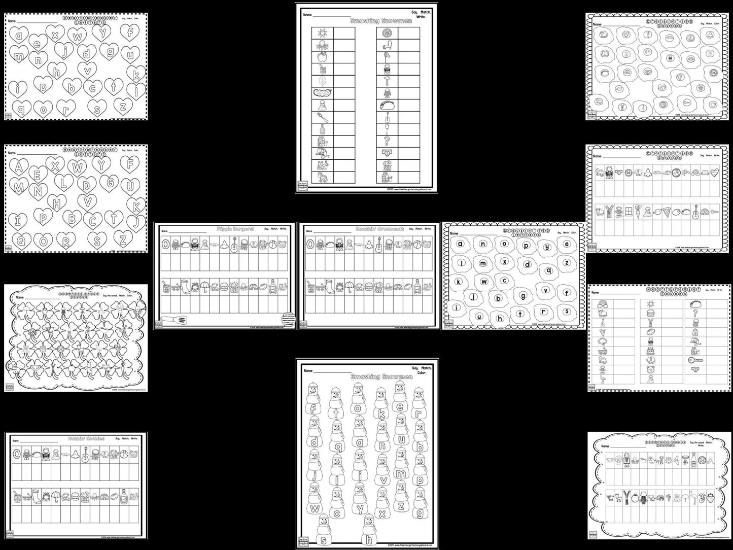 Smashing Letters and Sounds BUNDLE!