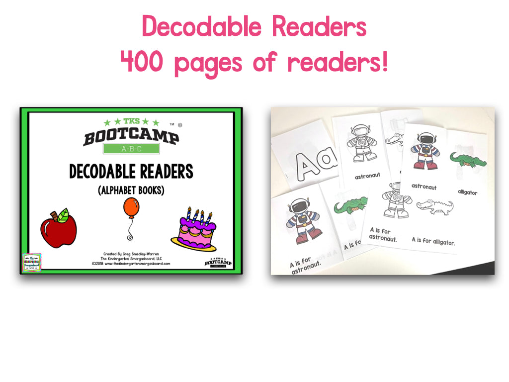 ABC Bootcamp®: A 26-Day Introduction to Letters and Sounds (Monster Theme)