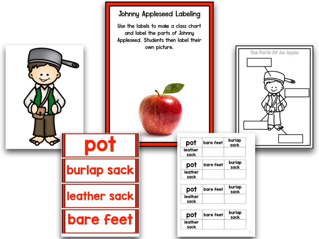 All About Apples And Johnny Appleseed!
