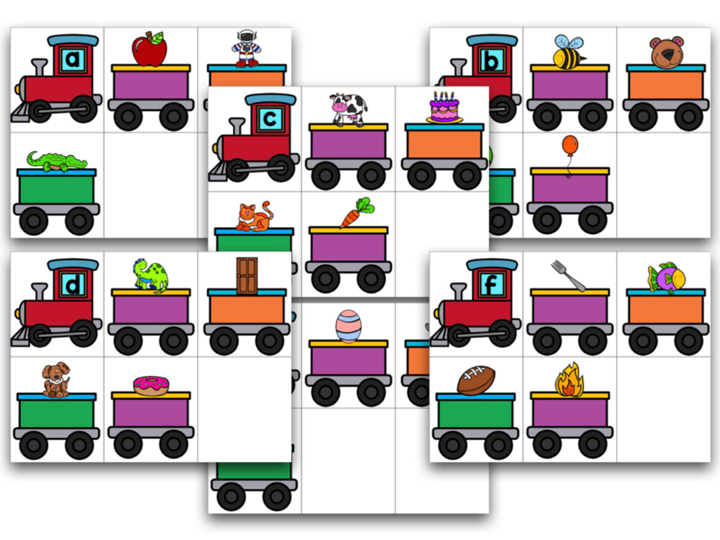 Beginning Sounds Trains