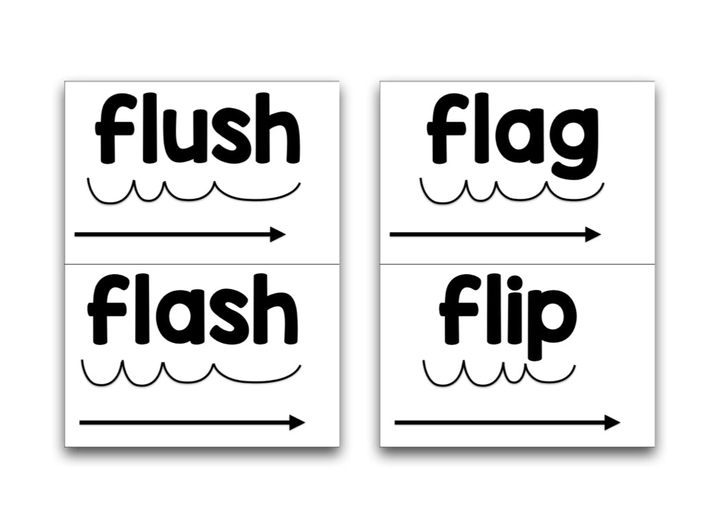 Blends and Digraphs Blending Cards