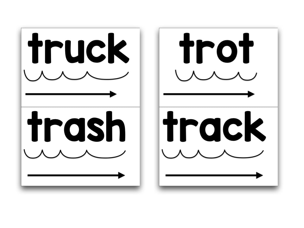 Blends and Digraphs Blending Cards