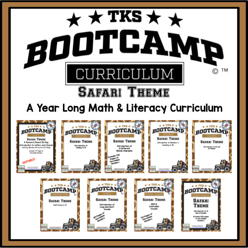 TKS Bootcamp BUNDLE! (Safari Theme)