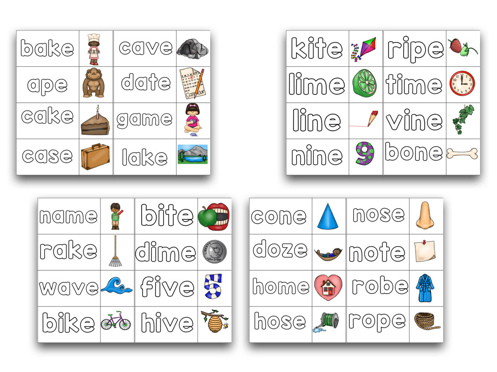 Building CVC-E Words
