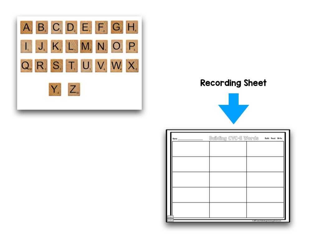 Building CVC-E Words
