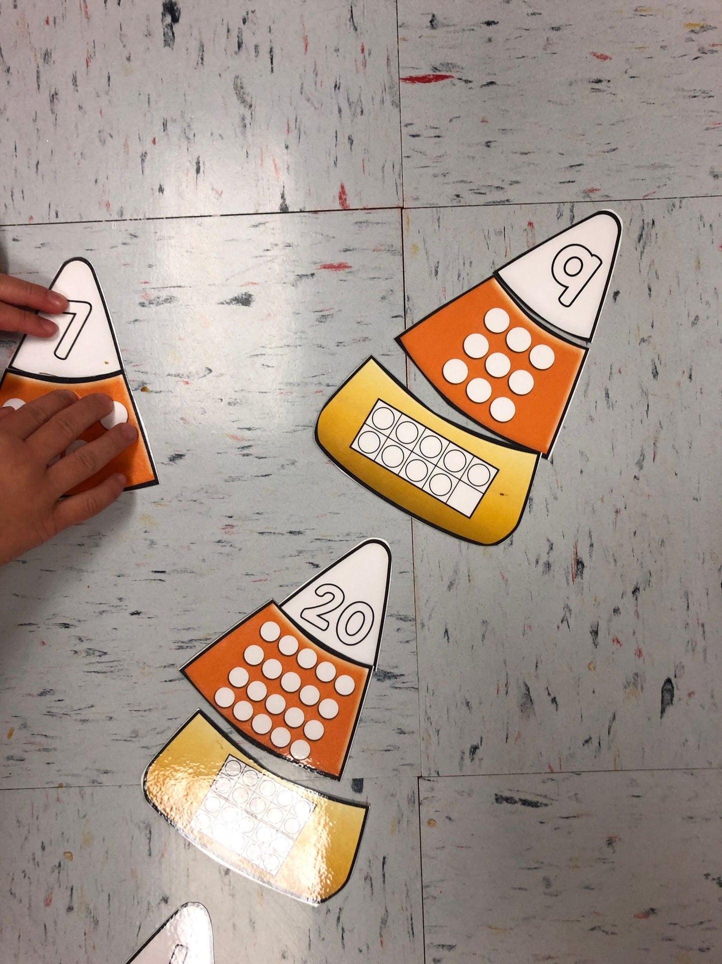 Candy Corn Math Puzzles | Numbers & Counting to 20 Activities