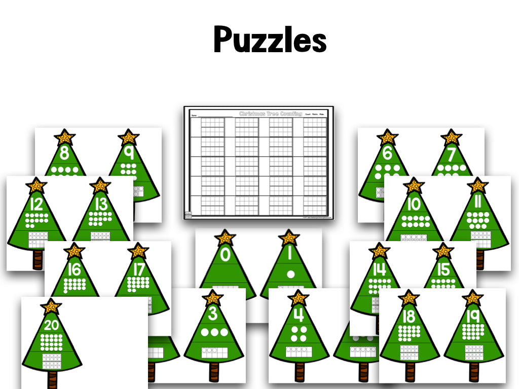 Christmas Tree Numbers & Counting