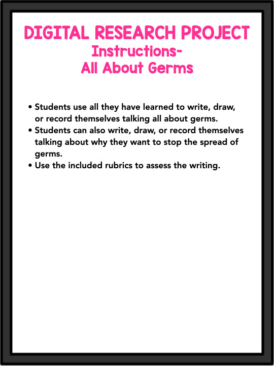 DIGITAL Germs Research Project