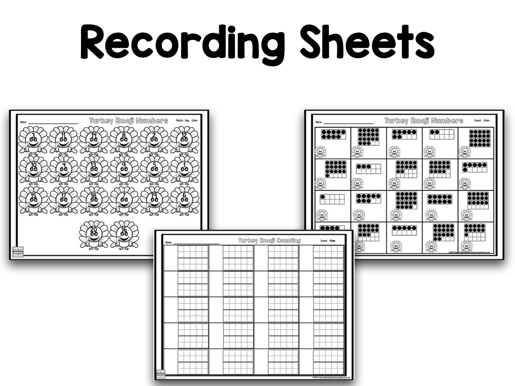 Emoji Numbers and Counting Bundle