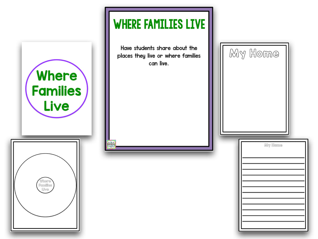 All About My Family: Social Studies Unit